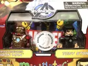 Iron Man 3 MCU movie mini figure Minimates Tony Stark Robert Downey Heartbreaker