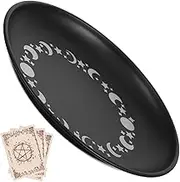 GARVALON Candle Holder Tray Multi Functional Display Plate for Home Decor Altar and Ceremony Use Sturdy Design for Lasting Functionality for Jewelry Storage and Family Rituals