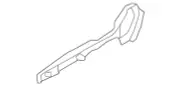 Genuine Mazda Side Cover BP4K-88-1H1-34 (for: Mazda)