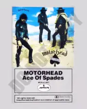 1980 Motörhead Ace of Spades Album Heavy Metal Magazine Promo Ad 8x10 Photo