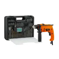 在飛比找蝦皮商城優惠-BLACK+DECKER 650W 震動電鑽超值套裝 HD6