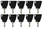 10 Pack Ignition Keys for JCB Volvo Mini Excavator Loader - 701 45501 14607 3...