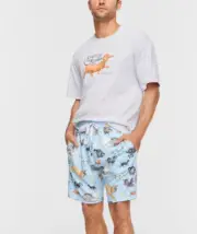 NEW PETER ALEXANDER HAIRY MACLARY & FRIENDS PJ TOP & PLUSH SHORTS XXXL RP$139.90