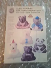 WILTON 3-D MINI BEAR CAKE PAN POPS