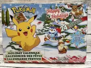 Pokemon 2022 Holiday Advent Calendar for Kids 24 Piece gift playset NIB