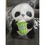 可愛熊貓PANDA娃娃團團圓圓熊貓玩偶坐姿43公分大型娃娃K霸台全新品