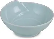 Hakusan Pottery Small Blue and White Glaze, Approx. φ4.5 x 2.0 inches (11.5 x 5 cm), Hito Hasami Ware Made in Japan