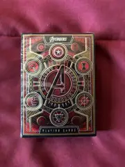 Theory 11 Avengers of the Infinity Saga Red Playing Cards New