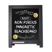 Blackboard Chalk board Rustic Magnetic Chalkboard Sign 15x12'' Marker Wood Frame