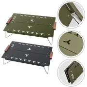 Portable Picnic Folding Table Aluminum Alloy Outdoor Mini Desk Easy to Assemble