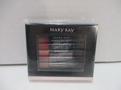 MARY KAY Unlimited LIP GLOSS set/5 piece deluxe travel or trial size tubes/ NEW