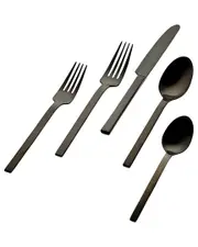 Godinger Atlas Matte 18/10 Stainless Steel 20pc Flatware Set