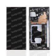 For Samsung Galaxy Note 20 Ultra Black LCD Display Screen Digitizer Frame N986