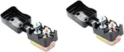 Angoily 2pcs Circuit Breaker 20a Battery Trucks Electric Car Engines Auto Reset 12-28v Mini Size Easy to Use