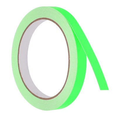 0.5 Inch x 33 Feet Glow in the Dark Tape, 1 Roll Tape, Green