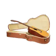 Crossrock Wood For Dreadnought Acoustic Guitars,Mink Imitation Fleece