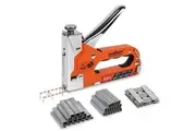 HORUSDY 3in1 Staple Gun Heavy Duty Stapler Fastener Tool Tacker free Staples