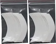 Lyaciomn 72Pcs No Shine Wig Fixed Hair Wig Tape Strong Adhesive Extension Double Sided Tape for Toupee Lace Wig Film Bonding C+CC