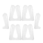 5 Pairs Boots Support Shoe Organizers and Storage Cleaner Sneakers for White