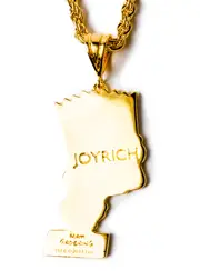 [Joyrich] Bart Face Necklace