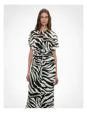 [Witchery] Gathered Seam Dress in Multi