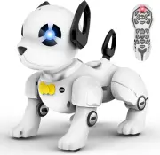 Remote Control Robot Dog Toy, RC Dog Programmable Smart Interactive Robotic Pets