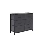 Storage Cabinet Tower Chest In Dark Grey