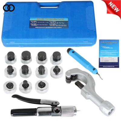 HVAC Hydraulic Swaging Tool Kit For Copper Tubing Expanding 3/8" to 1-5/8" New