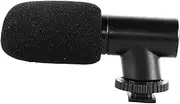Universall PC Micc - Audio Recording Device, Compact External Micc | Live Broadcast Shootingg Microphone, Black Computers Portable Camera Microphone for Recording Interviewing Conference Solutions