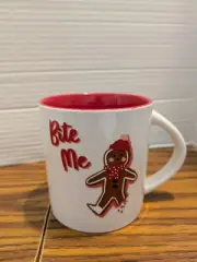 Bite Me Gingerbread Man. Wondershop From Target. Microwave Dishwasher Safe.