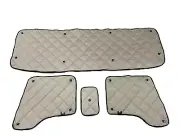 ZenEclipse® Insulated Window Covers 2002+ MACK CH/CL/CX/VISION/ANTHEM in Gray