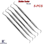 Dental Diagnostic Sickle Scaler Theeth Cleaning Plaque Calculus Dentist Tools