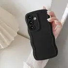 For Samsung Galaxy A36 5G Case with Anti-Scratch Pretty Curly Wavy Bumper Cover