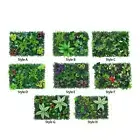 Artificial Plant Wall Panel Fake Greenery Backdrop, Sun Protection, Decorative