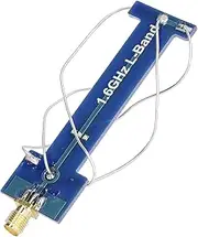 Four Arm Helical Antenna Receiving Antenna 1.6mm Thick for Satellite Positioning Systems, for Aerospace, Meteorology, Relay (Blue)