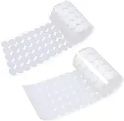 450 Pairs Adhesive Circles Round Hook and Loop Tape for Crafts DIY Projects and Home Organization Heavy Duty Easy to Use Self Adhesive
