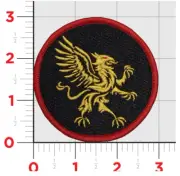 MARINE CORPS VMM-266 FIGHTING GRIFFINS HOOK & LOOP EMBROIDERED PATCH