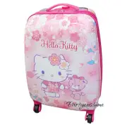 Kids Anime Mario Carry On Hard Shell Suitcase Luggage Light Weight 18" AU