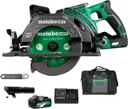 Metabo HPT 36V MultiVolt Cordless Rear Handle Circular Saw Kit | Optional AC