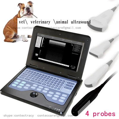 Promotion! Vet Portable Ultrasound Scanner veterInary use notebook style animal