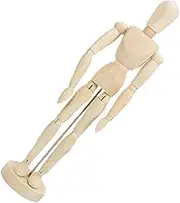 SEWOART Wooden Joints Decorative Model Movable Joint Puppet for Sketching Home Decor Wooden for Artistic Display Imaginative Posing Essential Tool for Artists