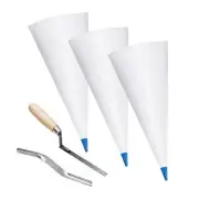 Tile Grout Bag Grout Tools Tuck Pointers Grouting Bag for Mortar Cement Tile