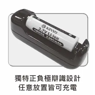 【3CTOWN】含稅附發票 KINYO金葉 CQ-4305 單槽 鋰電池充電器