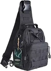 [G4Free] Outdoor Tactical Bag Backpack, Military Sport Bag Pack Sling Shoulder Backpack Tactical Satchel for Every Day Carry