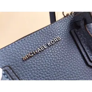 9成新正品Michael Kors MK Hamilton saffiano鎖頭包 鏈條包 劉亦菲 楊冪愛牌 矢車菊藍色