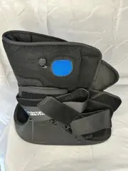 United Ortho Short Air Cam Walker Fracture Boot, Large, Black