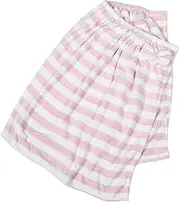 PACKOVE Quick Dry Bath Wrap for Women Super Absorbent and Lightweight Bathrobe with Stylish Striped Design for Spa Travel Gym and Beach Activities