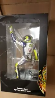 Valentino Rossi. Figurine MotoGP 2007 Jerez. Minichamps 1/12.