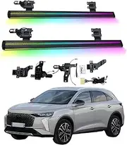 BJOHQ Electric Running Boards Compatible for Citroen DS7 2018-2023 with Light, SUV, Off-Road & Pickup Trucks - Retractable Truck Steps & Nerf Bars