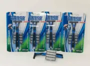 Twin Blade Razor Set Extra Cartridge Refill Men Shaving Razor Fixed Type- 4 Pack